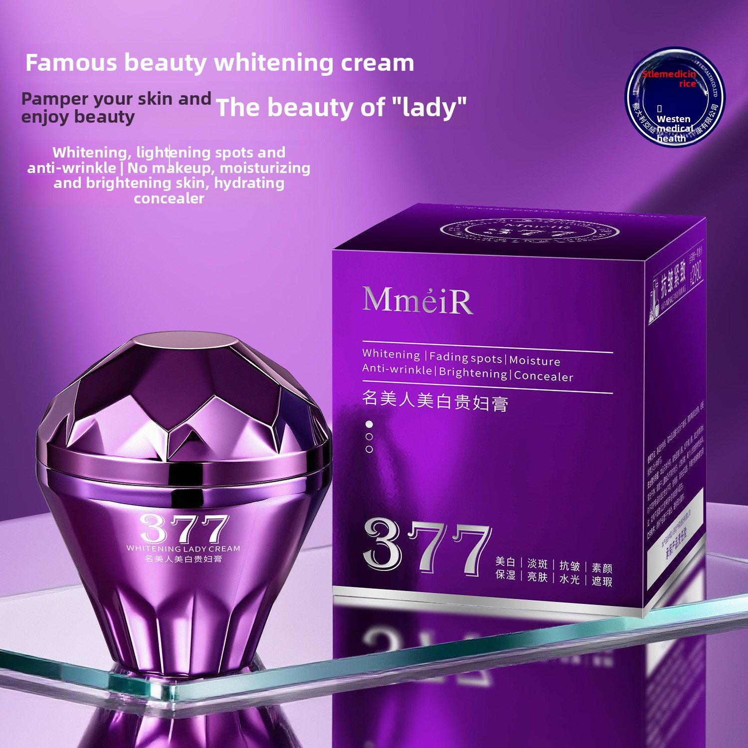 Luxury Skincare Whitening Cream - Crema blanqueadora de lujo, crema facial