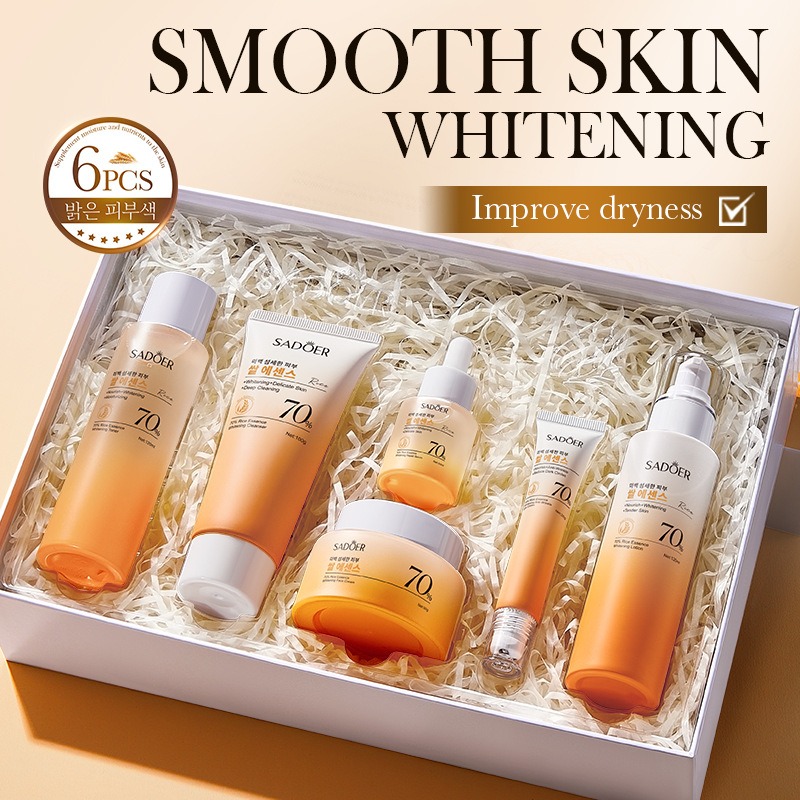 Luxury Skincare Set - 70% arroz hidratante antiarrugas cuidado de