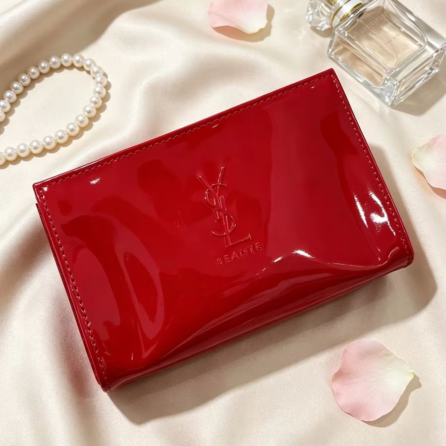Bolsa de Cosméticos YSL de Cue - Luxury Skincare Logo reseña y precio