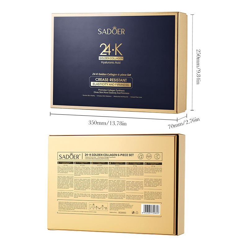 Set de Cuidado Facial con Colá - Luxury Skincare Set reseña y precio