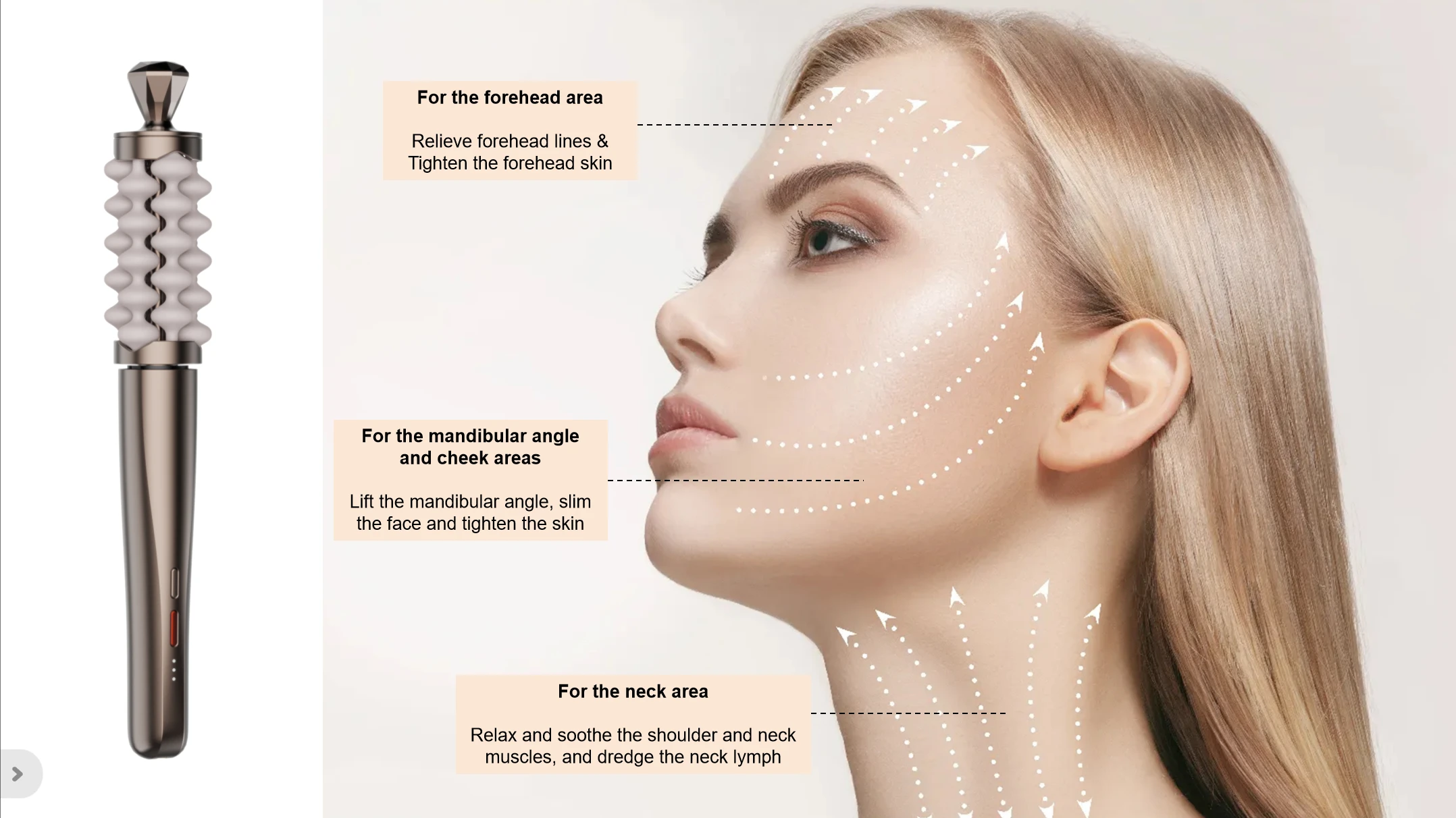 Nueva Varita de Masaje Facial  - Luxury Skincare Accessories reseña y precio